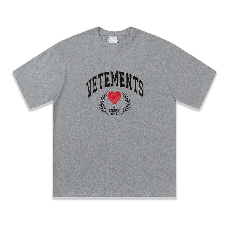 人気定番豊富な tシャツ vetementsコピー 純綿 トップス 半袖 プリント ファッション 大人気 丸首 2色可選_5
