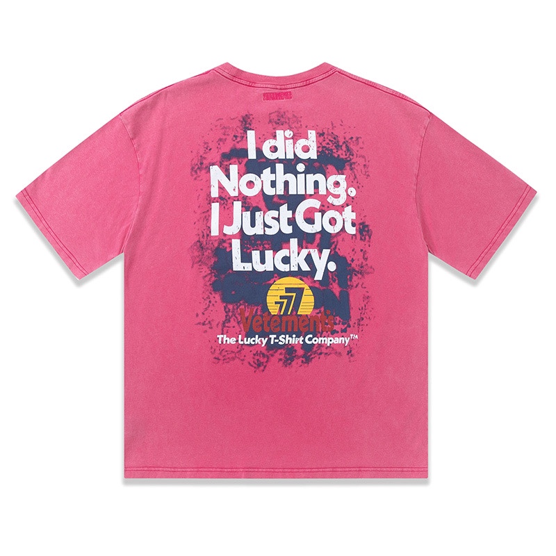爆買い大得価 ヴェトモン スカルtシャツ激安通販 純綿 トップス 短袖 プリント ゆったり カジュアル 2色可選_6