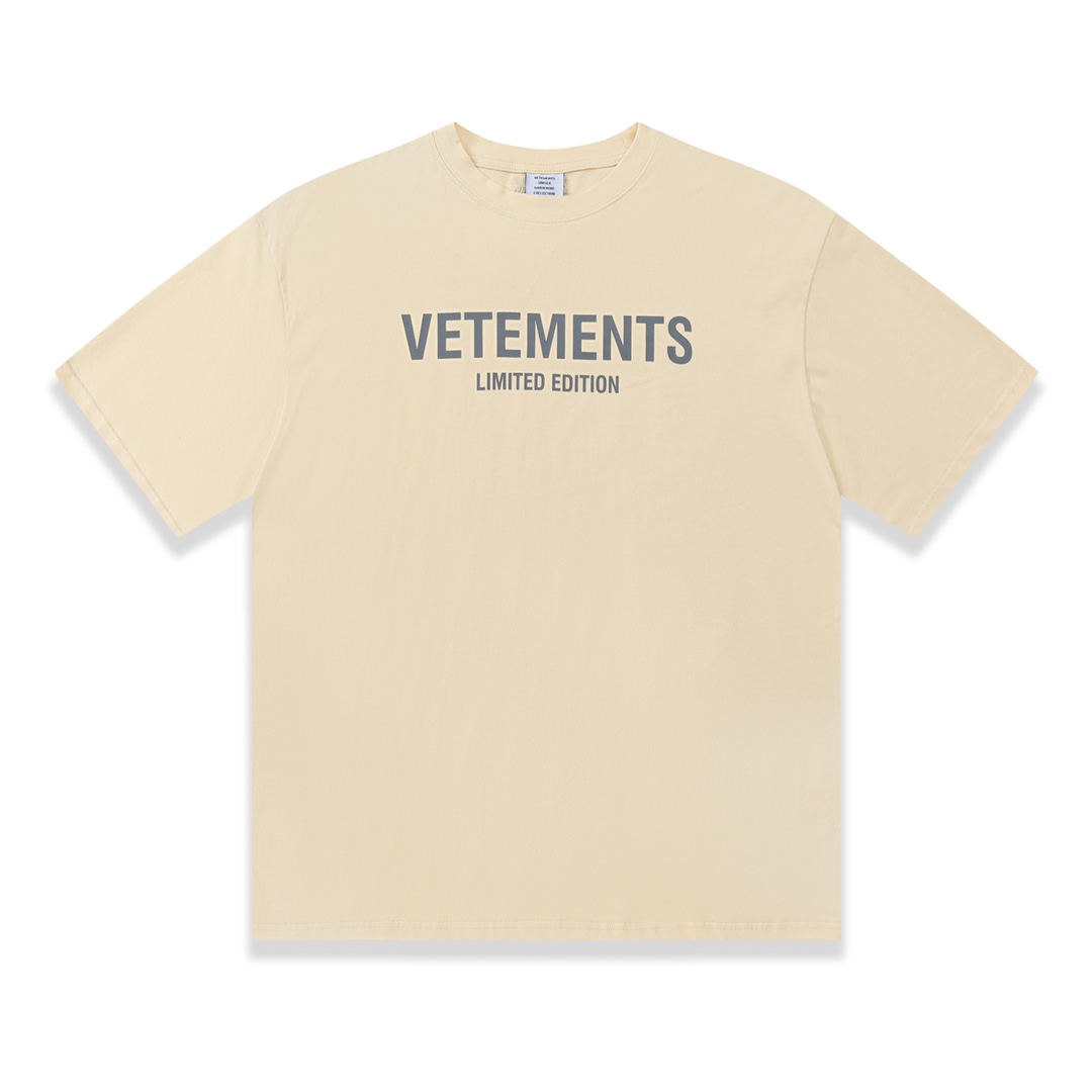 [新季度] ヴェトモン tシャツ タグ偽物 純綿 トップス 短袖 プリント 快適 シンプル 日常服 ゆったり 5色可選_5