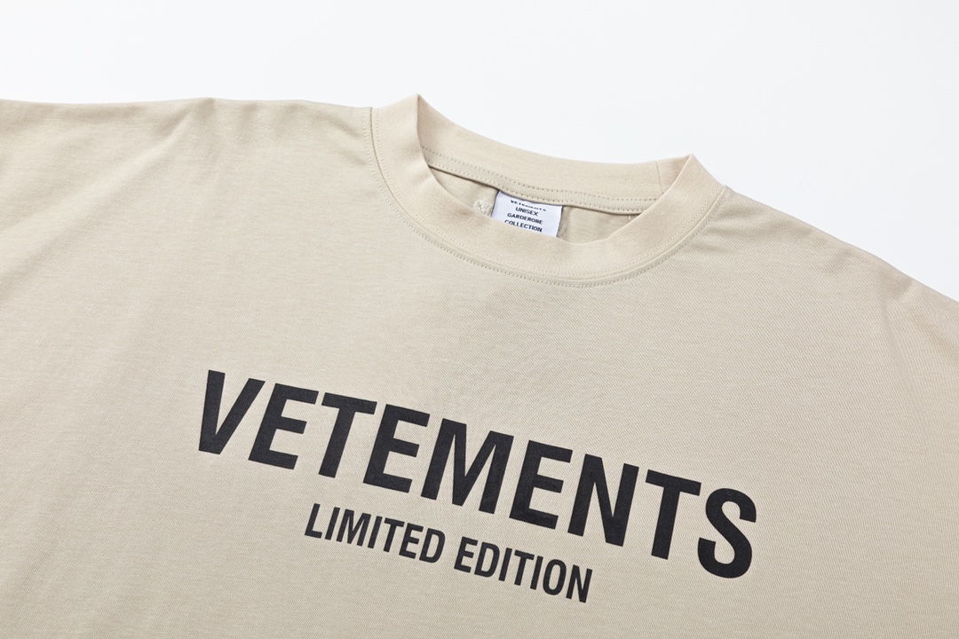 [新季度] ヴェトモン tシャツ タグ偽物 純綿 トップス 短袖 プリント 快適 シンプル 日常服 ゆったり 5色可選_7