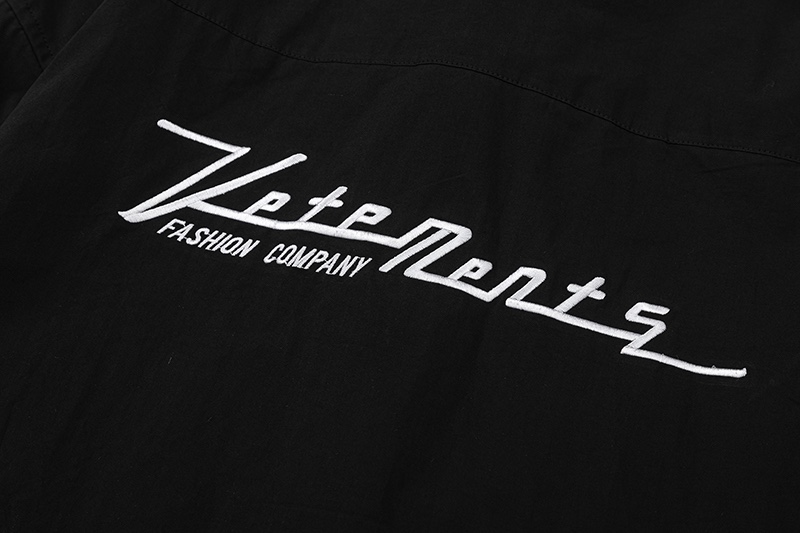 ヴェトモン tシャツ メンズ激安通販 純綿 トップス 長袖 プリント ファッション 流行 ハイネック ロゴプリント ブラック_3