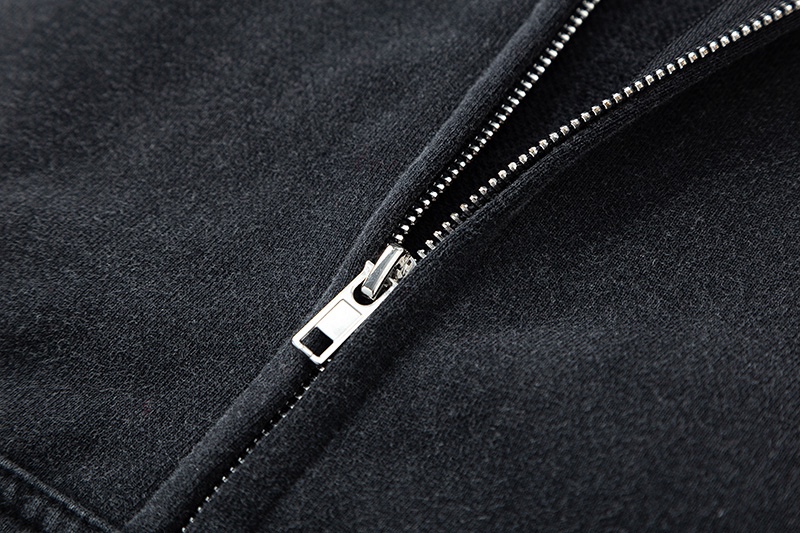 ヴェトモンパーカー メンズスーパーコピー 純綿 トップス 長袖 フード付き 青いロゴプリント 厚い 秋冬服 シンプル ブラック_6