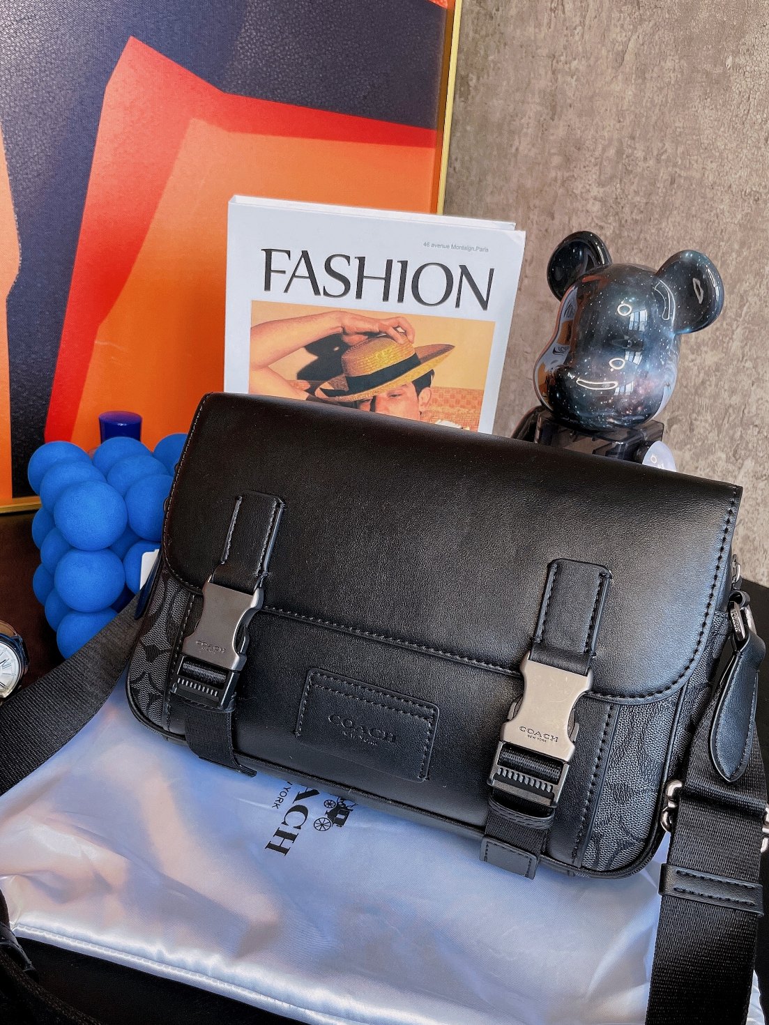 コーチ COACH限定 スーパーコピー バッグ レザー ブラック 軽量 ショルダーバッグ 人気_2