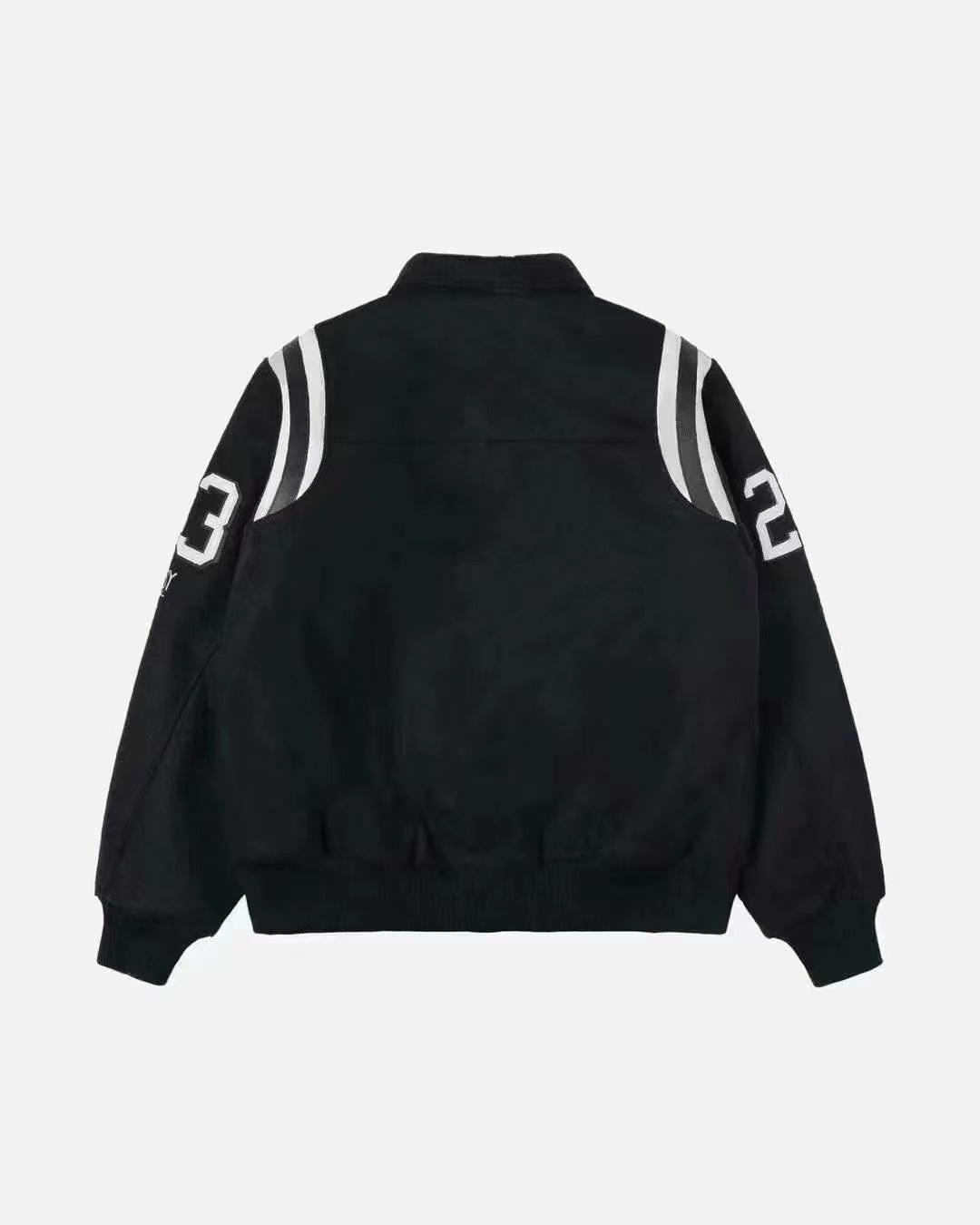 素敵な メンズ ステューシージャケット激安通販トップス アウター 厚い ファッション 運動服 大人気 ブラック_2
