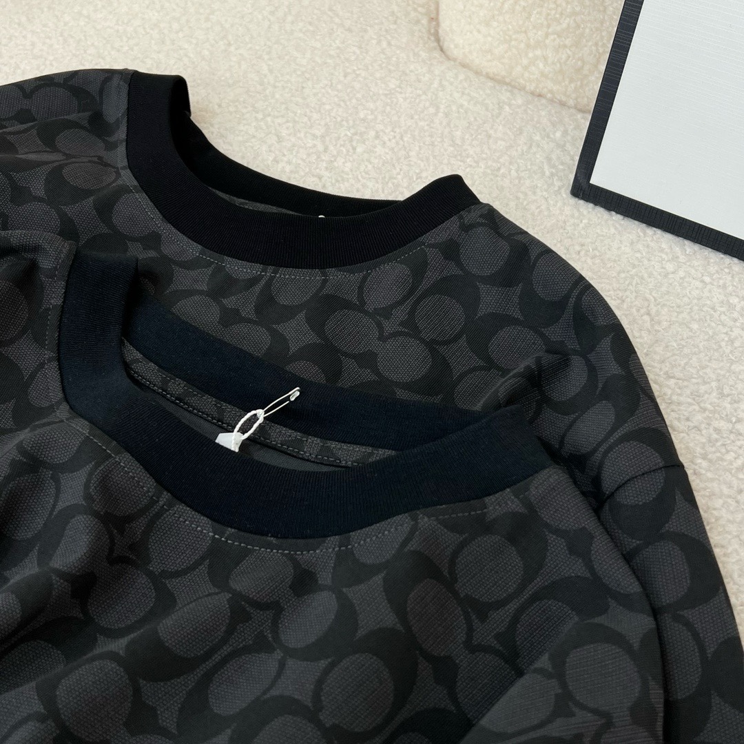 驚きの破格値  2023 新着 コーチtシャツレディーススーパーコピー クラシック オールプリント ブランド要素_4