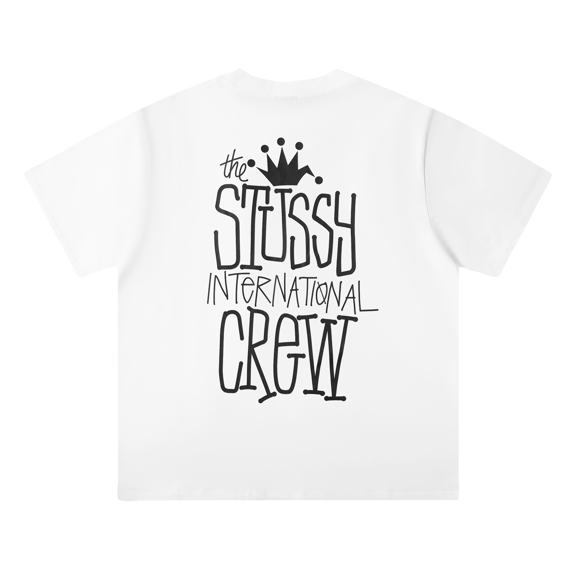 大人気個性がある雰囲気 ステューシーtシャツサイズ感激安通販 トップス 純綿 短袖 ロゴプリント 人気新品 2色可選_3