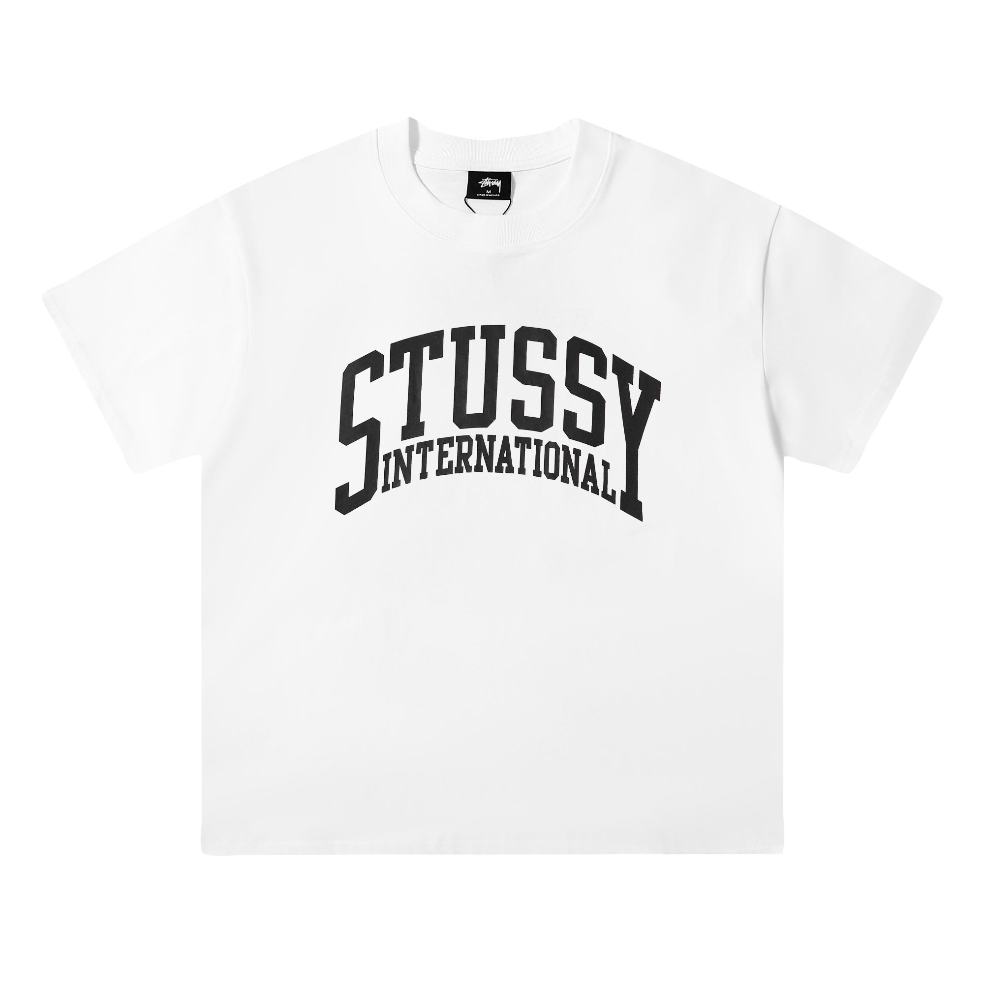 ステューシーtシャツ値段偽物 トップス 純綿 短袖 ロゴプリント 激安品 ファッション 大人気 2色可選_2