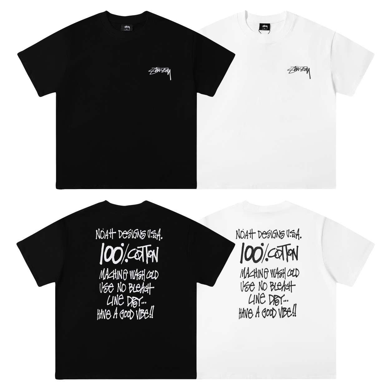 限定セール低価 ステューシーtシャツ 着丈スーパーコピー トップス 純綿 柔らかい 短袖 プリント 2色可選_1