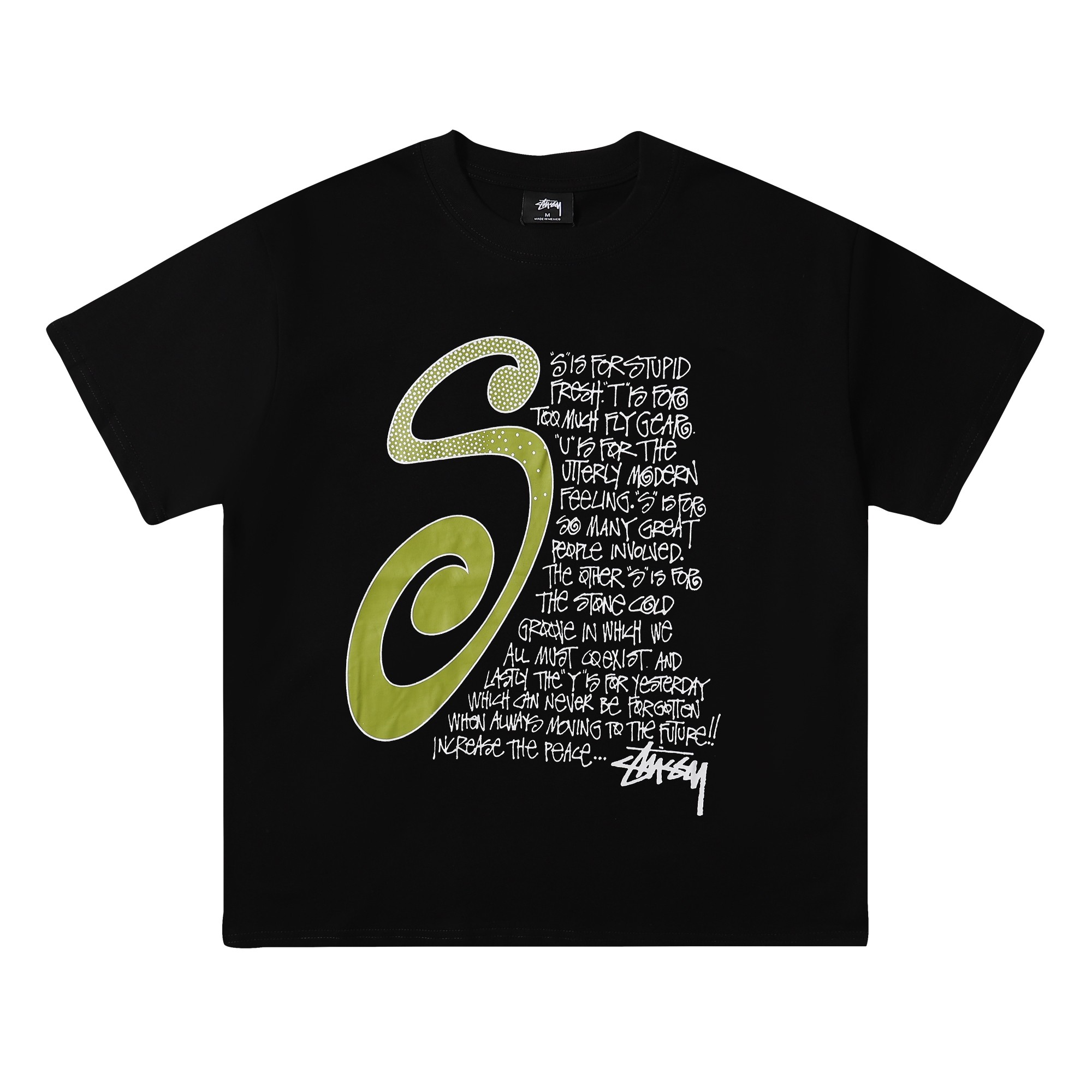 人気定番可愛い ストゥーシー クマ tシャツ偽物 トップス 純綿 ファッション 大人気 柔らかい 半袖 プリント 2色可選_2