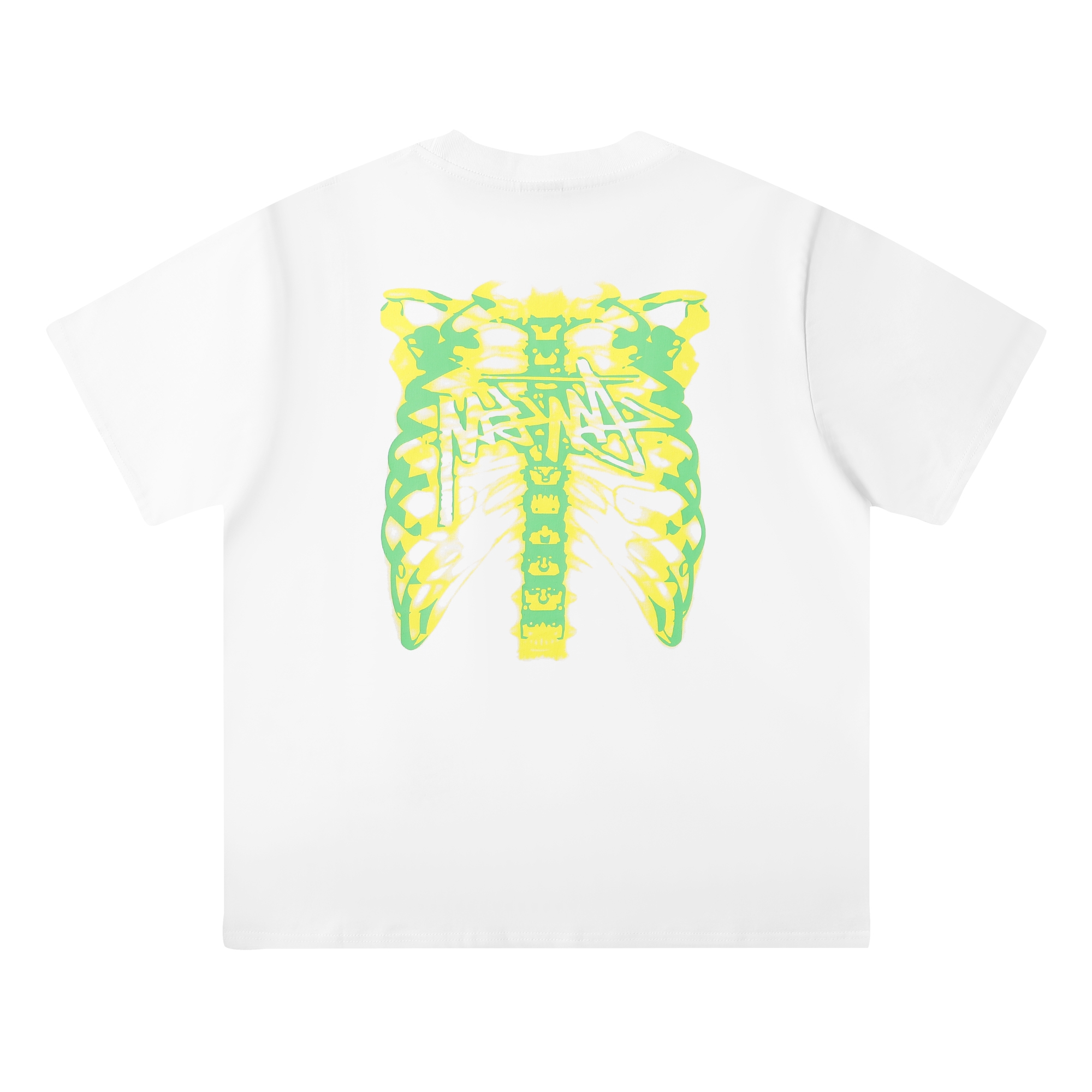 綺麗！ストゥーシー tシャツ 公式激安通販 トップス 純綿 ファッション 半袖 肋骨プリント 特別 2色可選_3