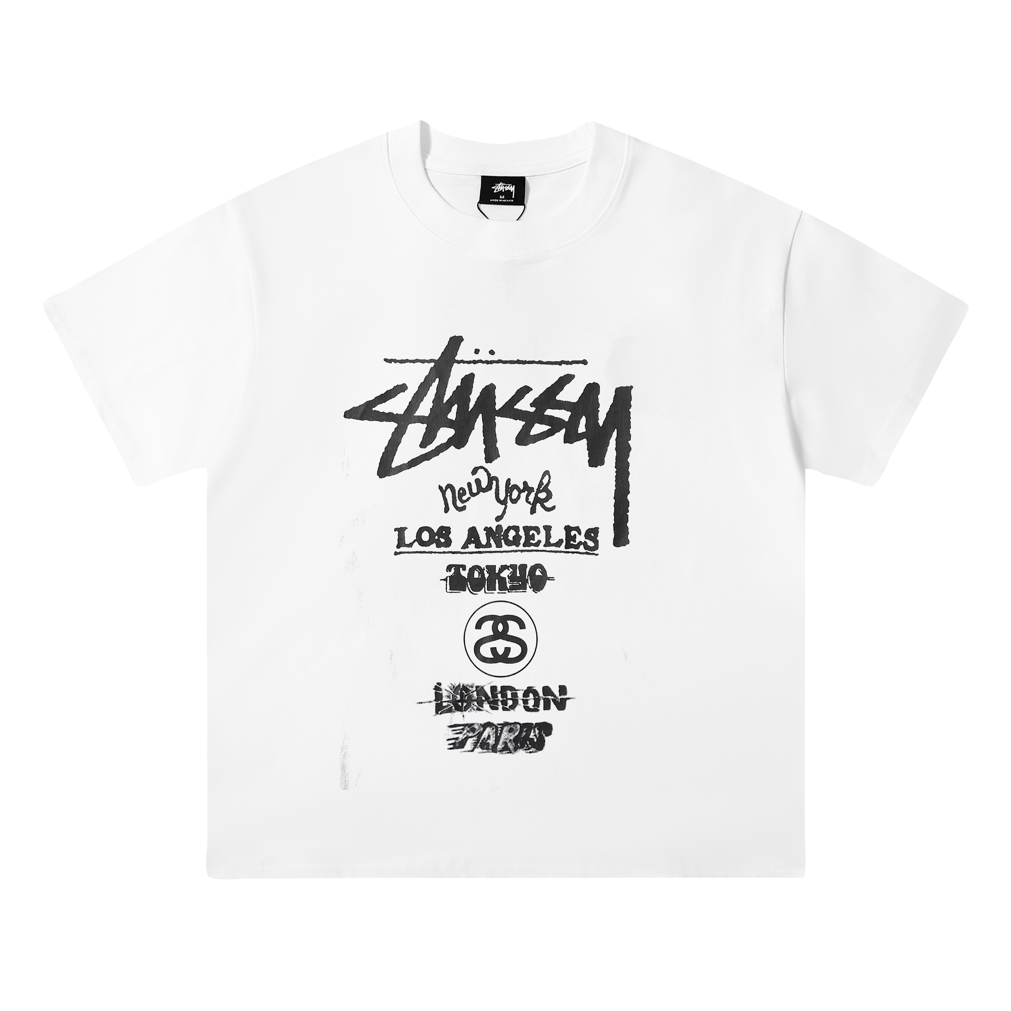 春夏新作 ステューシー半袖tシャツｎ級品 トップス 純綿 プリント ファッション 人気 シンプル 2色可選_2