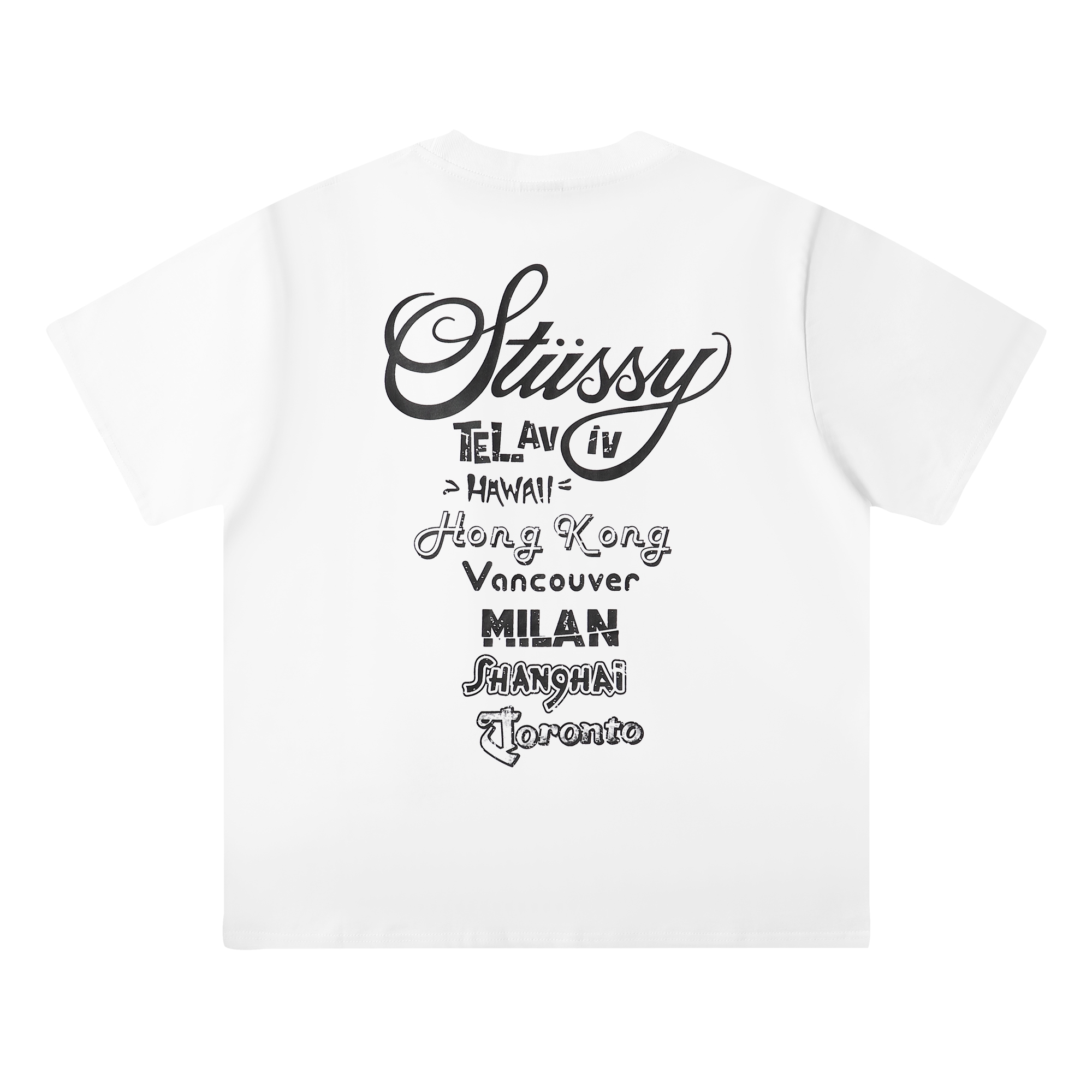 春夏新作 ステューシー半袖tシャツｎ級品 トップス 純綿 プリント ファッション 人気 シンプル 2色可選_3