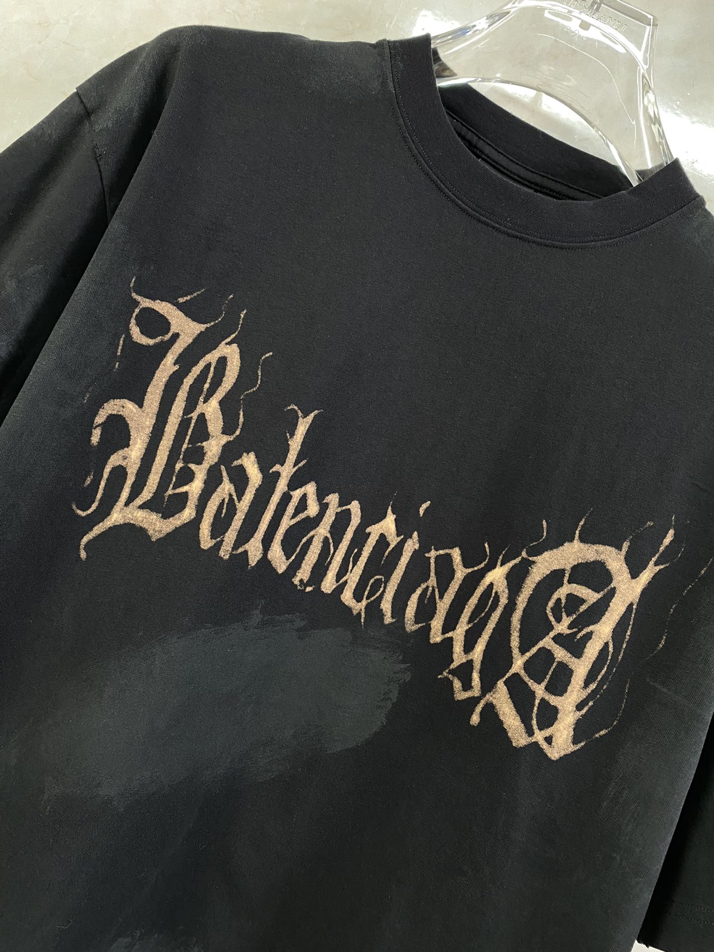 新作到着!! レディース バレンシアガtシャツスーパーコピー トップス 純綿 ファッション 人気販売 ブラック_5