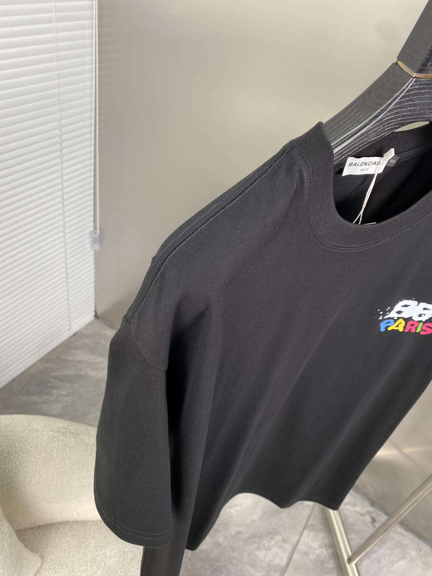 バレンシアガtシャツ コーデスーパーコピー トップス 純綿 ゆったり シンプル 高級品 人気新作 4色可選_7