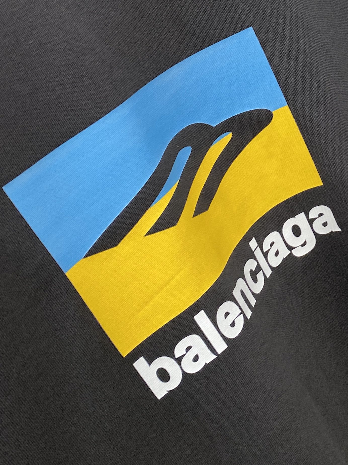 個性的 バレンシアガtシャツ 値段ｎ級品 トップス ファッション 人気 ロゴプリント シンプル 快適 ブラック_5
