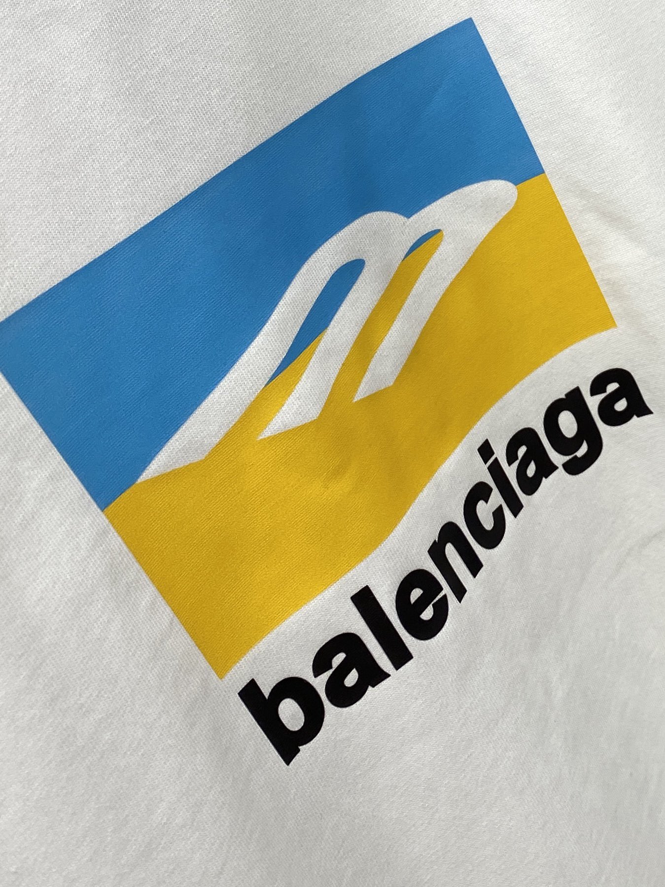 個性的 バレンシアガtシャツ メンズ激安通販 トップス ファッション 人気 ロゴプリント シンプル 快適 ホワイト_4