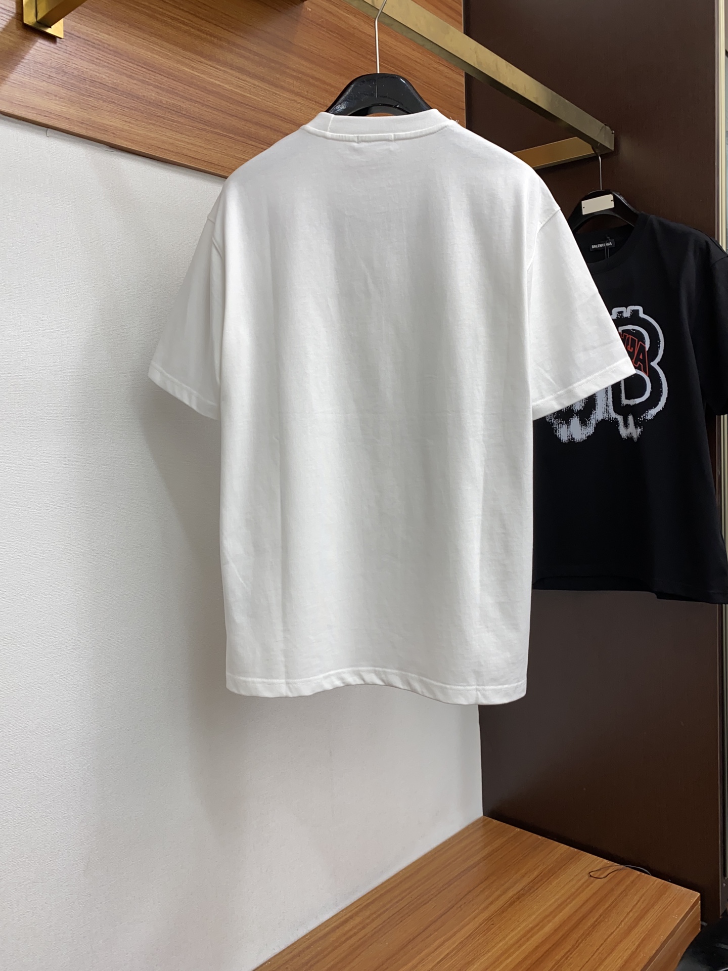 春夏限定 バレンシアガ tシャツ オーバーサイズコピー トップス プリント ゆったり カップル 男女兼用 4色可選 ホワイト_9