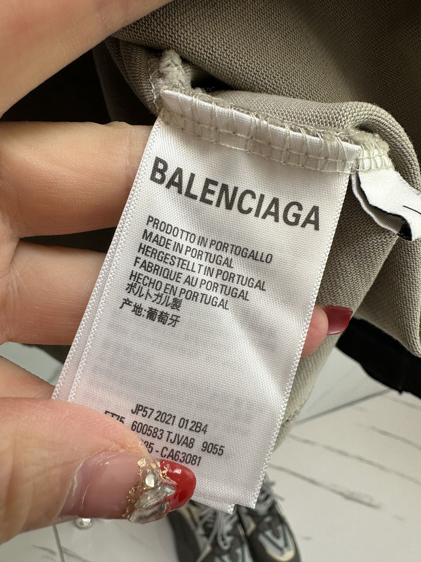 新商品! バレンシアガ 半袖シャツｎ級品 トップス プリント ゆったり 男女兼用 ファッション 人気品 ブラウン_7