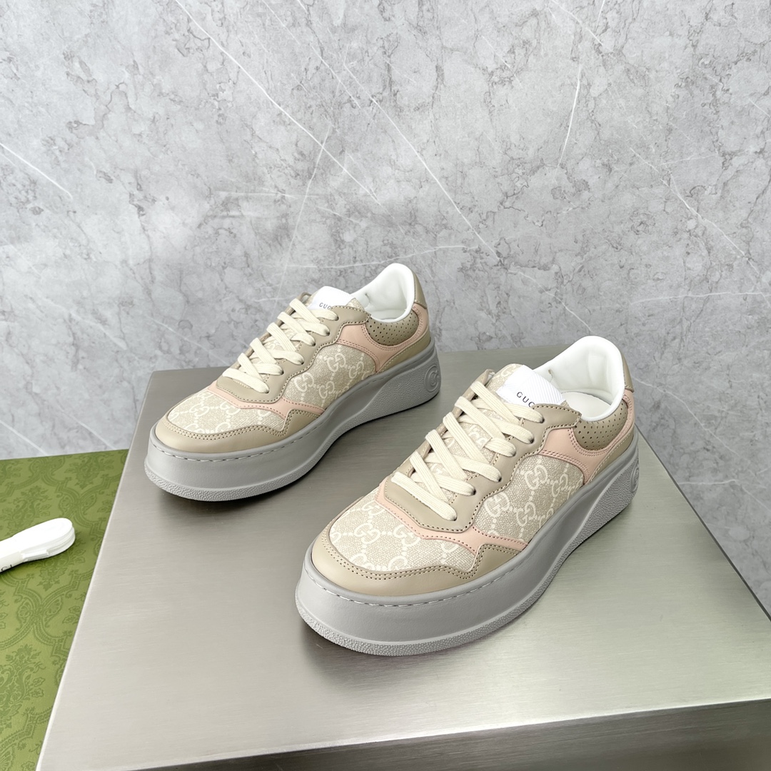 品質保証 新作 登場シュプリームusa　靴コピー GucciとSupreme素晴らしく配色　快適　ゴム製のソール_2