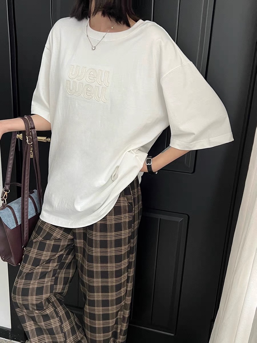 WE11DONE ウェアハウス 800 シルエットｎ級品 トップス 純綿tシャツ シンプル 人気品 2色可選_6
