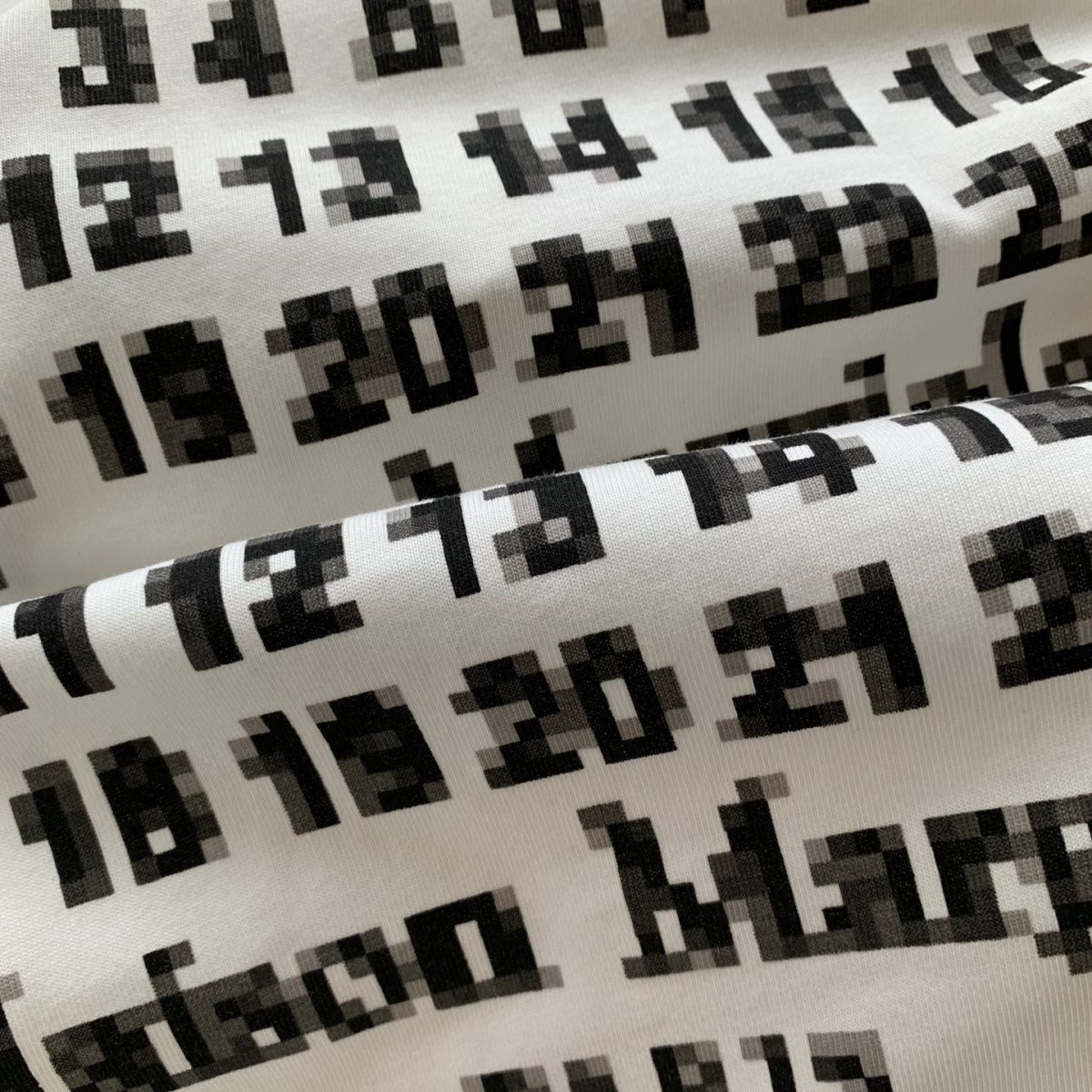 WE11DONE 抜群な存在感 ウェルダンの上スーパーコピー トップス 純綿tシャツ プリント 男女兼用 ホワイト_5