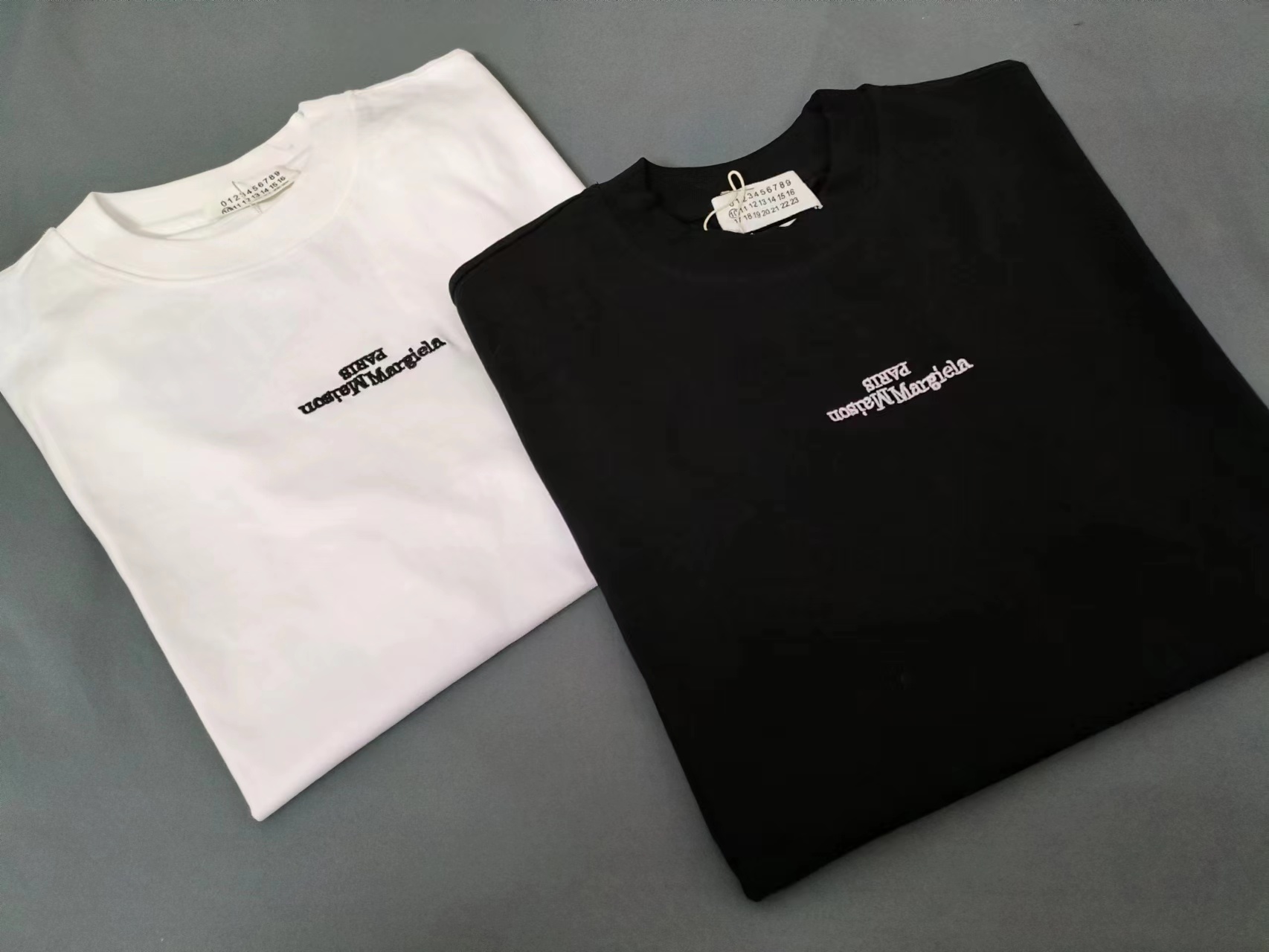 【激安】高級品通販 WE11DONE ウェルダン意味コピー トップス 純綿tシャツ 半袖 シンプル 2色可選_2