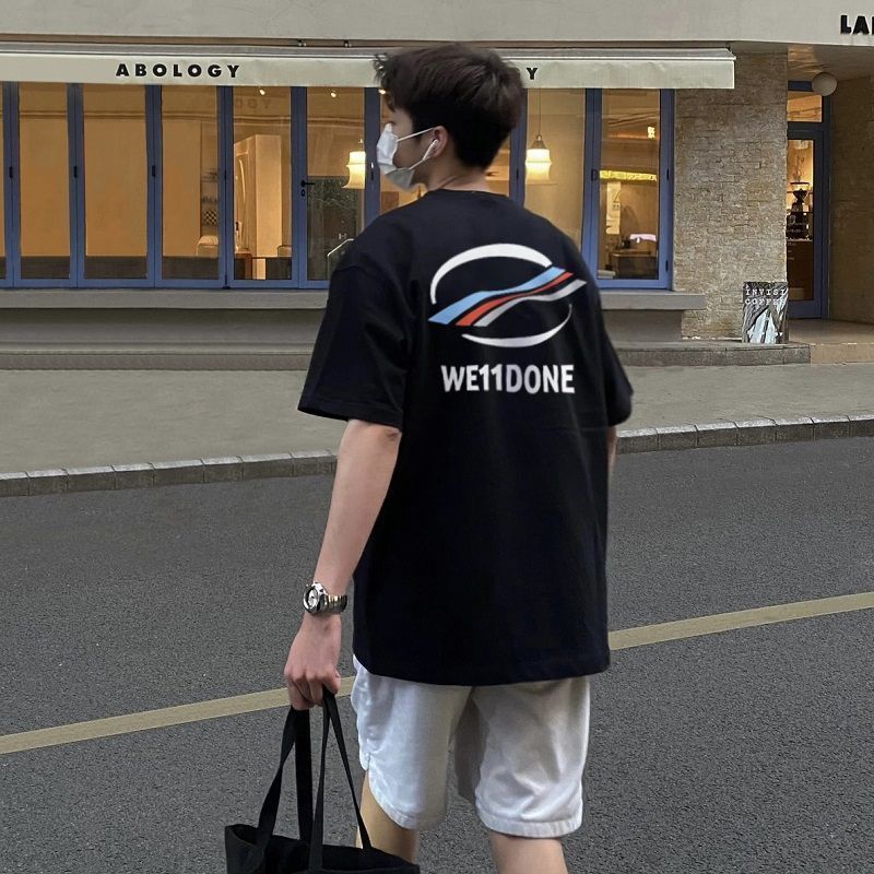 WE11DONE トップウェディングコピー トップス 短袖 純綿 tシャツ シンプル プリント 柔らかい 2色可選_2