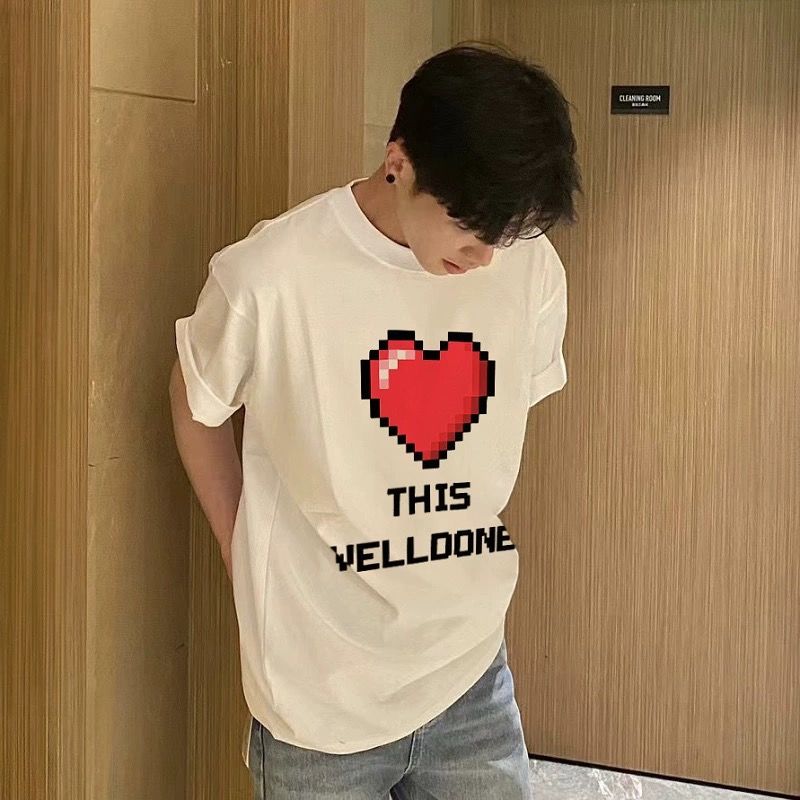 WE11DONE ウェルダン英語ｎ級品 純綿Tシャツ トップス 胸にハットプリント 半袖 柔らかい  2色可選_4