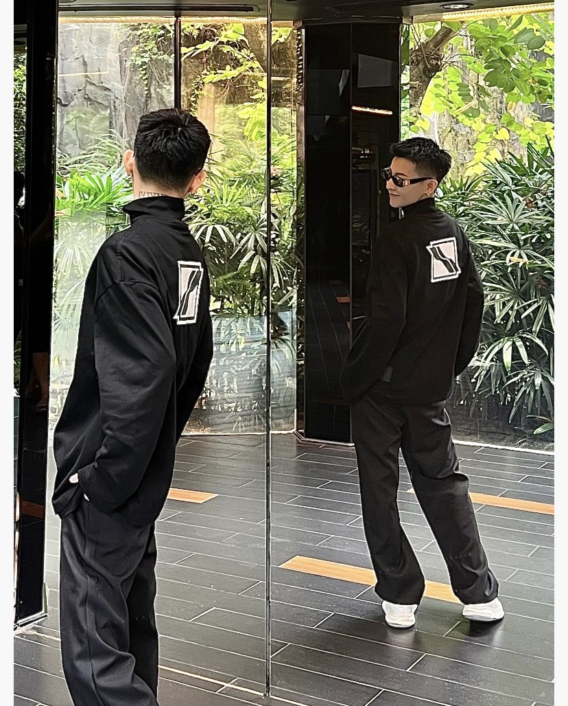 WE11DONE ウェルダン意味激安通販 プリント 純綿 Tシャツ トップス 長袖 人気新作 シンプル ブラック_6