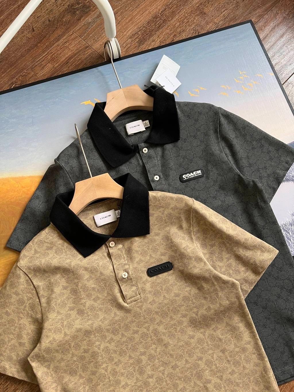 コーチ 定番人気物 スーパーコピー 半袖 Tシャツ コットン グレー 柔らかい 花柄_2
