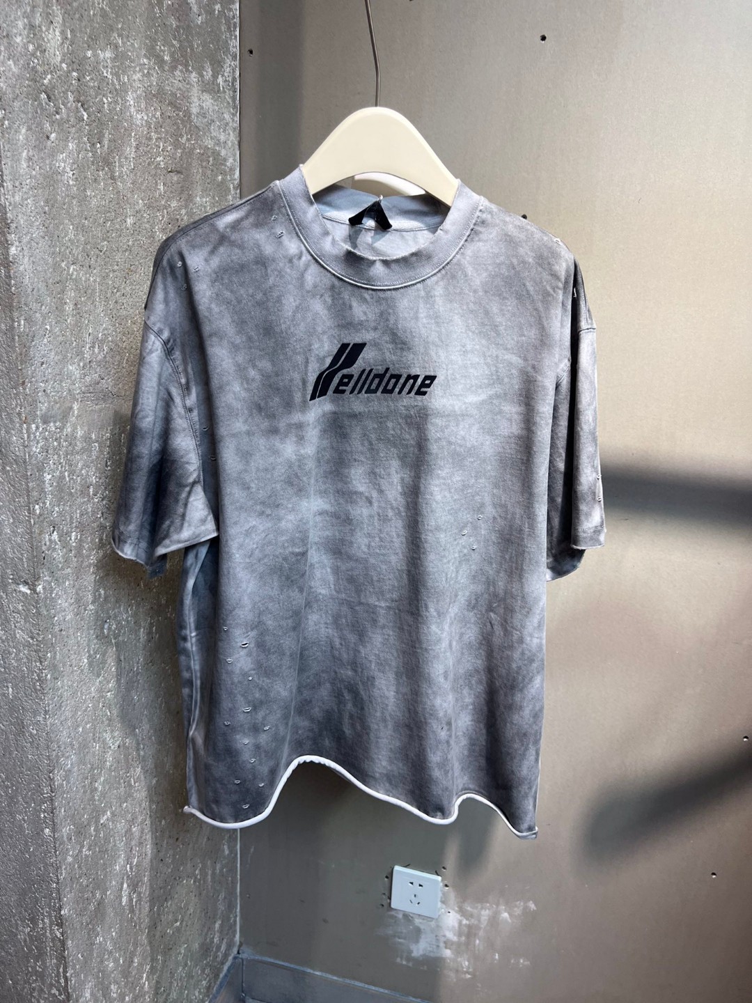 WE11DONE 【激安】tシャツヘビーウェイトスーパーコピー 純綿 トップス 半袖 ファッション メンズ 2色可選_9