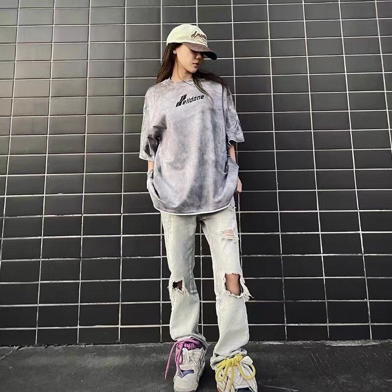WE11DONE 【激安】tシャツヘビーウェイトスーパーコピー 純綿 トップス 半袖 ファッション メンズ 2色可選_14
