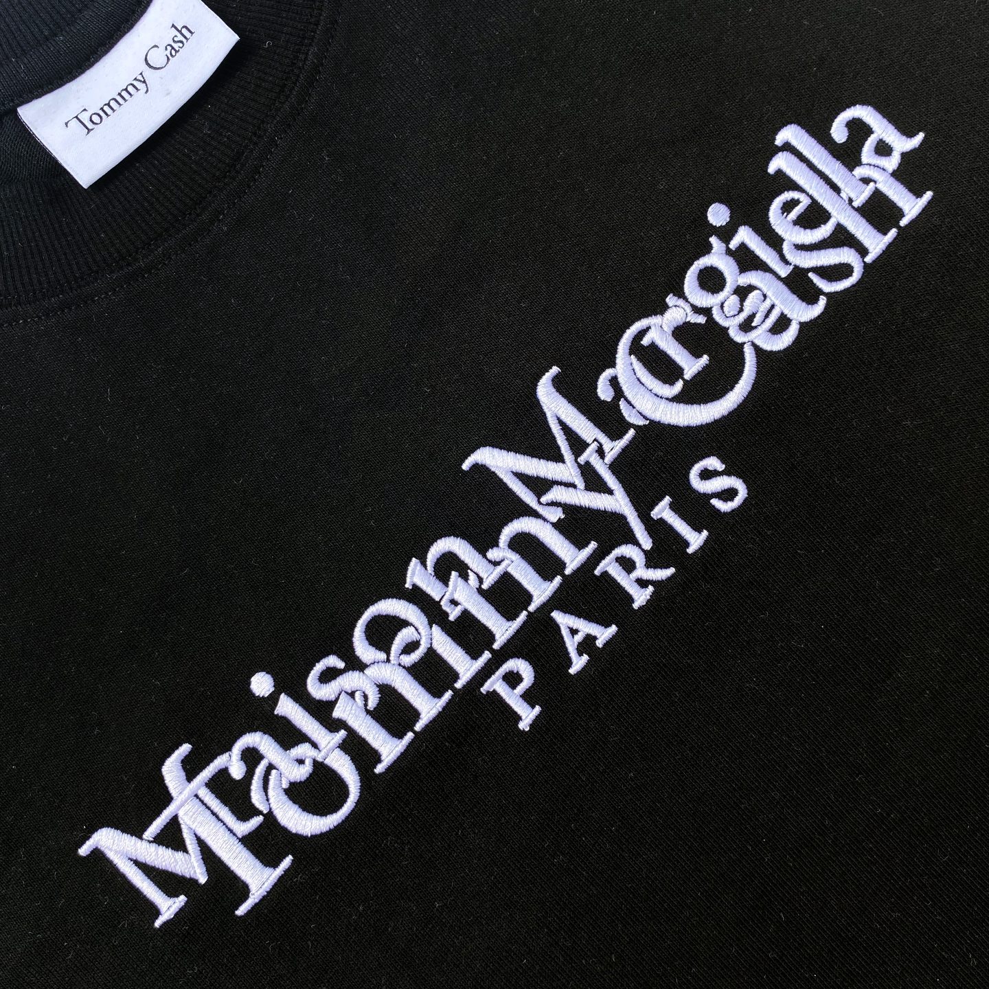 WE11DONE ウェルダン 韓国激安通販 シンプル トップス tシャツ 100%綿 刺繍 高級品 ファッション ブラック_5