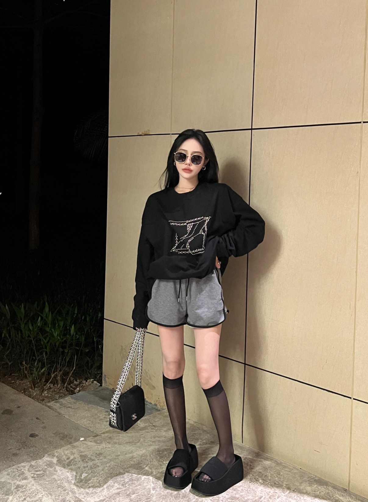 WE11DONE 人気定番豊富な ウェルダン アパレルスーパーコピー 長袖tシャツ トップス 純綿 プリント ブラック_6