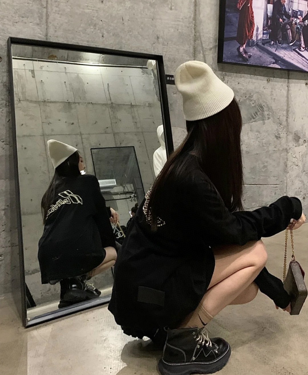 人気定番 WE11DONE ウェルダン スウェットコピー 長袖tシャツ 純綿トップス プリント 新作 柔らかい ブラック_4