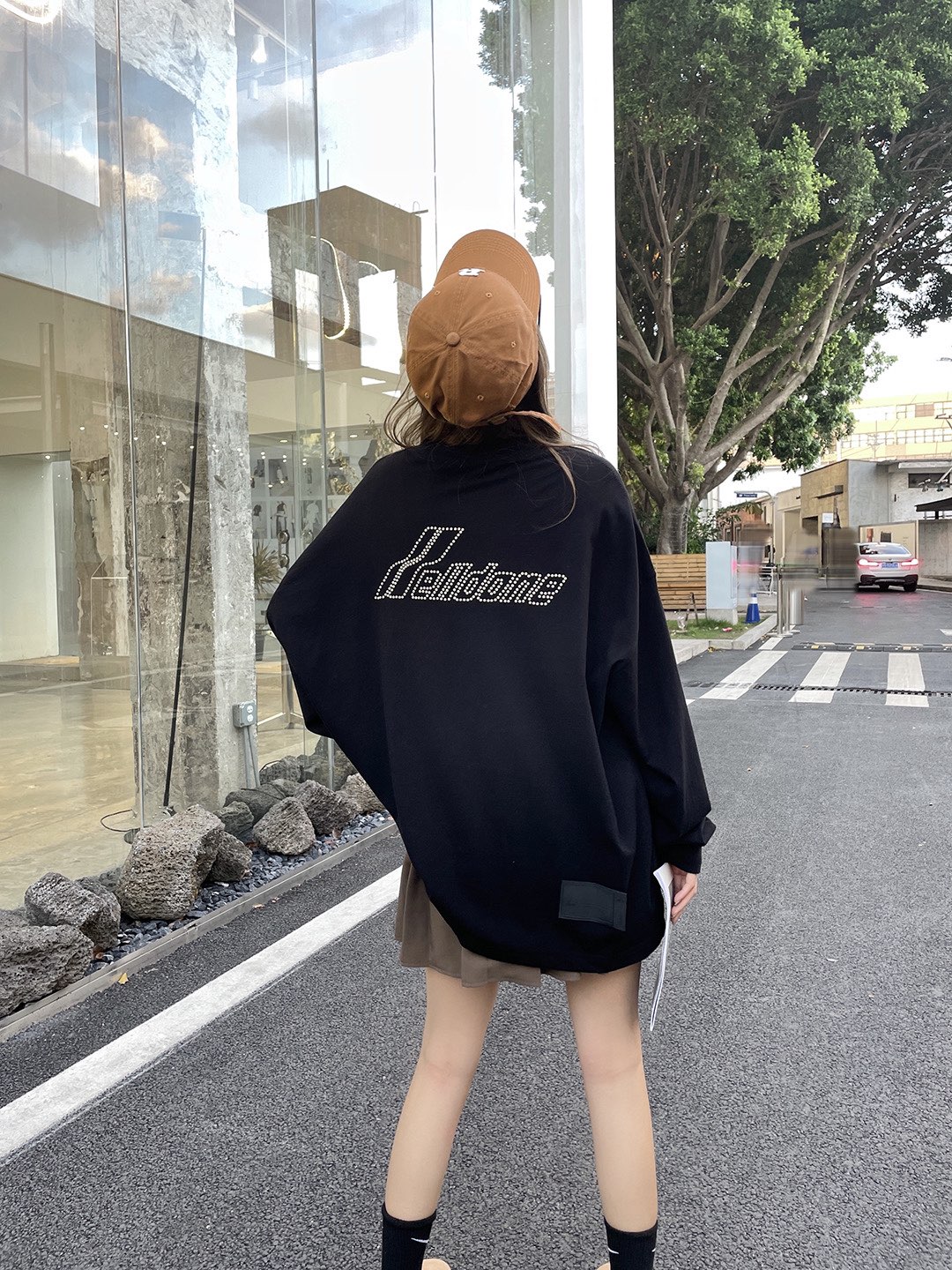 人気定番 WE11DONE ウェルダン スウェットコピー 長袖tシャツ 純綿トップス プリント 新作 柔らかい ブラック_8