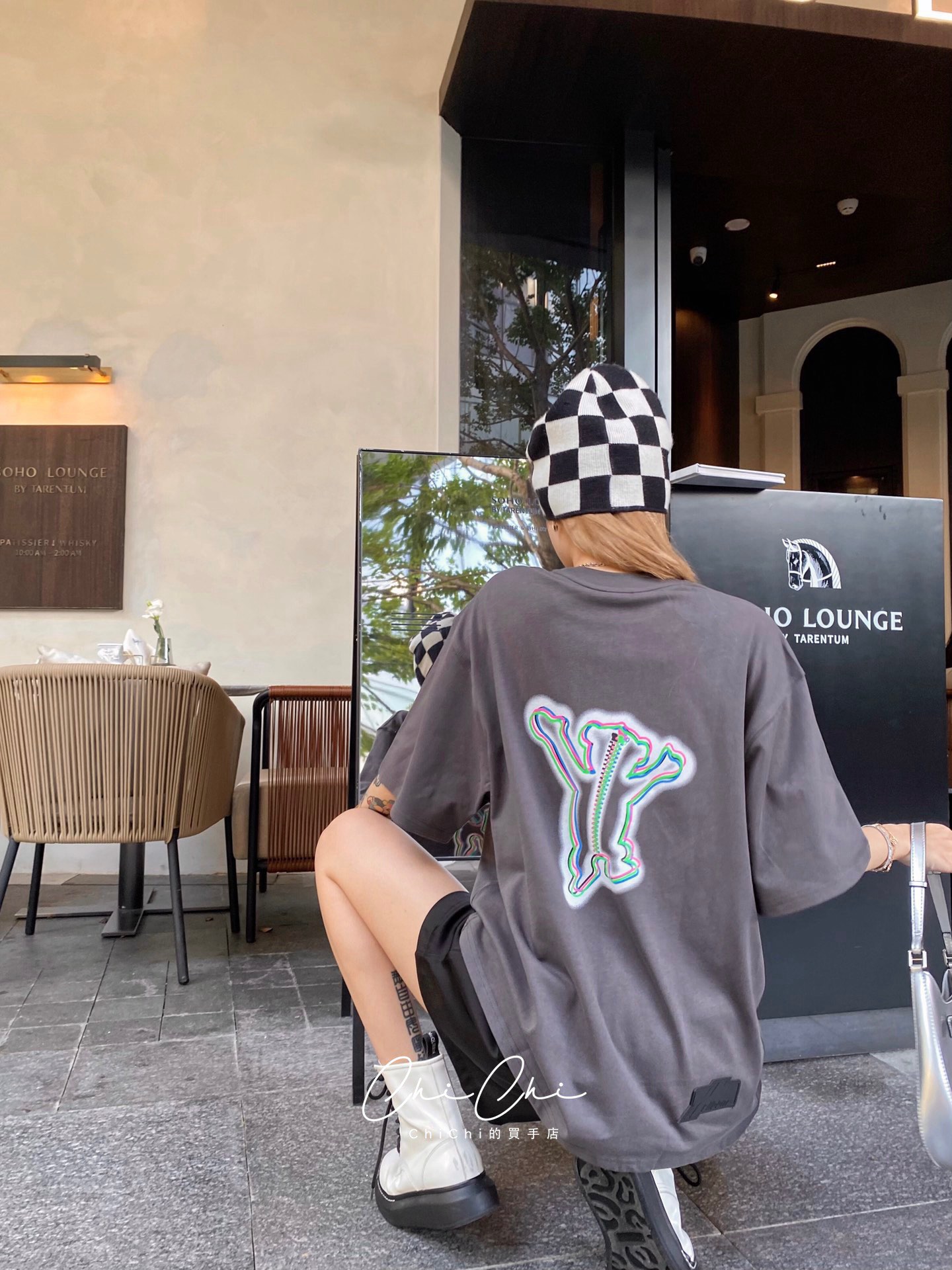 WE11DONE ウェルダン アパレルｎ級品 短袖 tシャツ 純綿トップス 熊プリント ファッション 人気品 グレイ_2