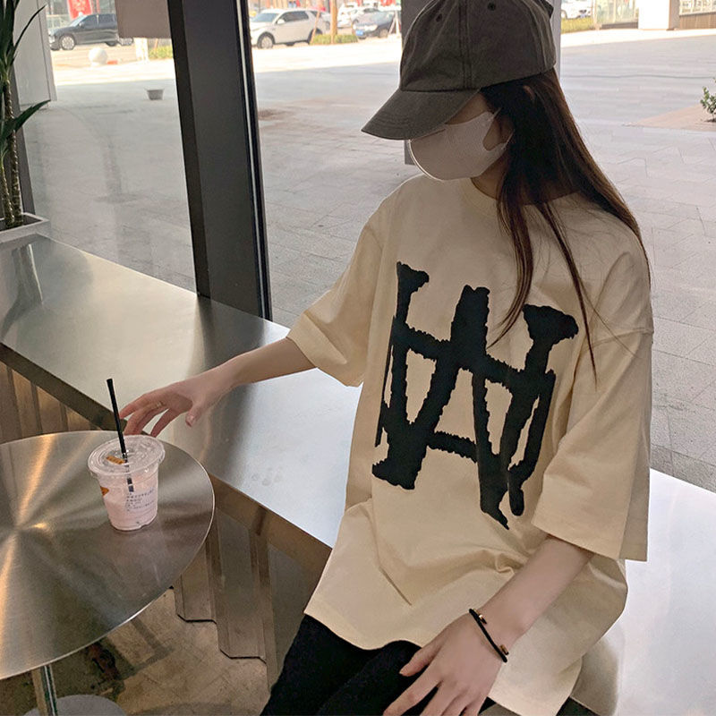 WE11DONE ウェルダン服偽物トップス 純綿tシャツ 大きいＷ文字プリント 純綿 男女兼用 ファッション 2色可選_8