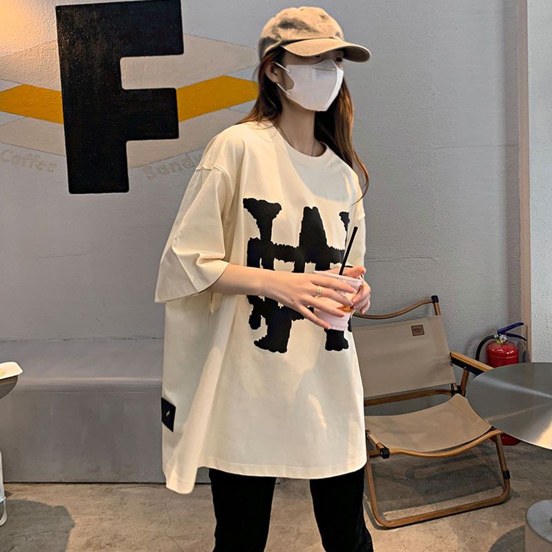 WE11DONE ウェルダン服偽物トップス 純綿tシャツ 大きいＷ文字プリント 純綿 男女兼用 ファッション 2色可選_9