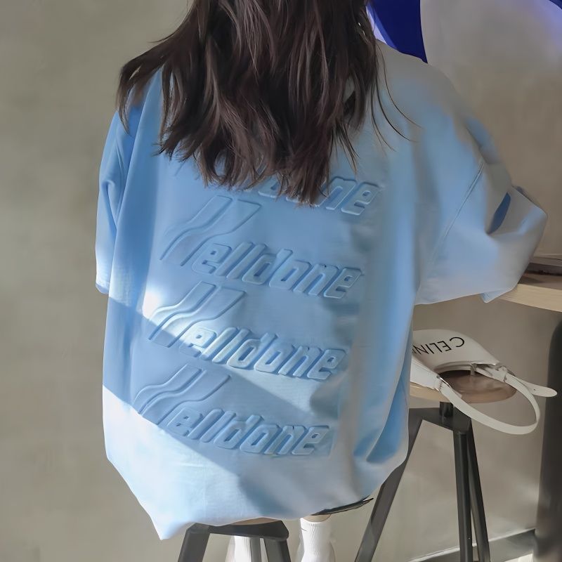 WE11DONE 高級感に溢れ ウェルカムヘル tシャツ偽物 トップス 純綿 プリント シンプル 半袖 5色可選_7