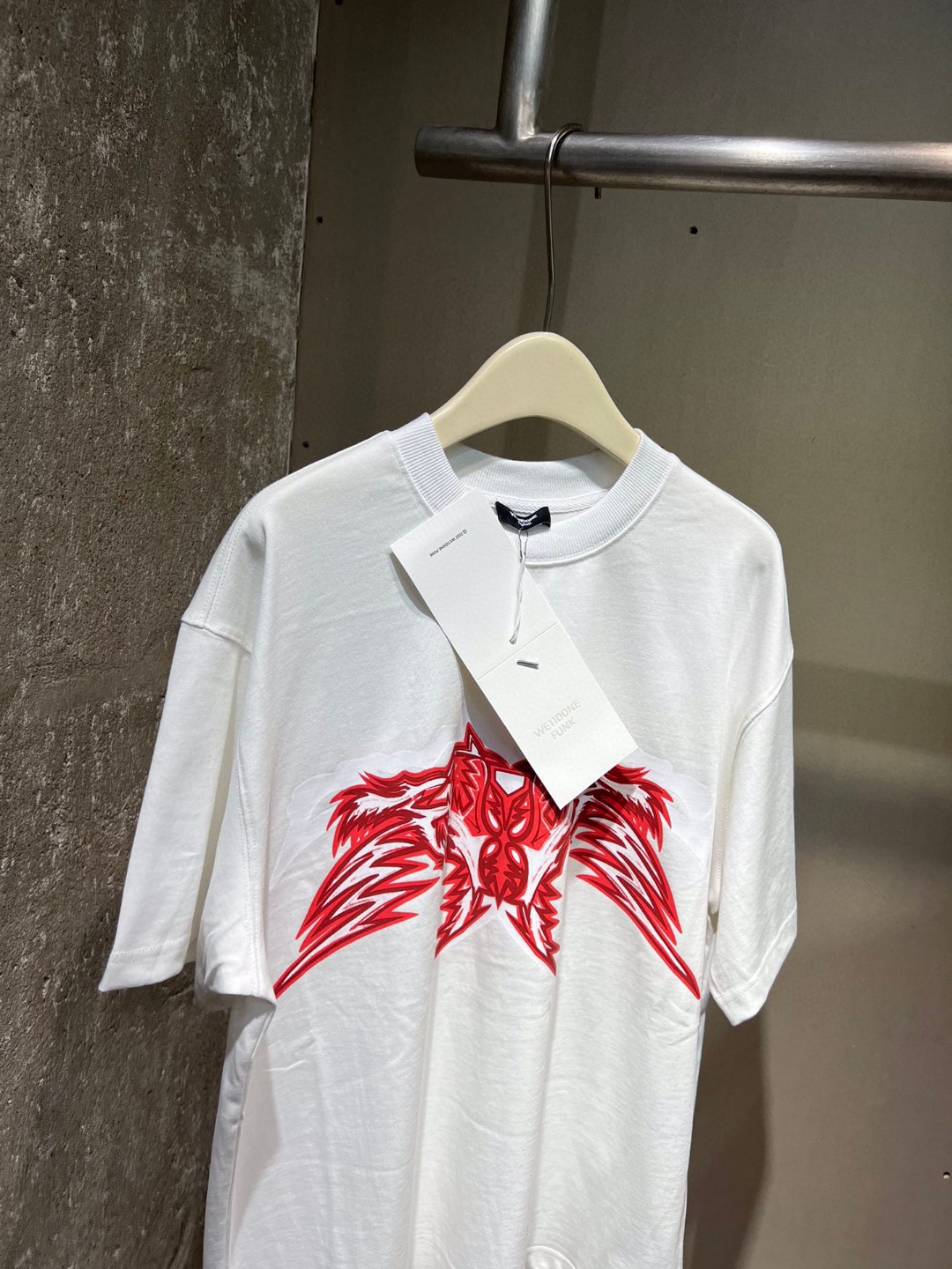 WE11DONE 限定セール低価 tシャツヘビーウェイトコピー 半袖 トップス 純綿 ファッション プリント 人気新作 2色可選_8