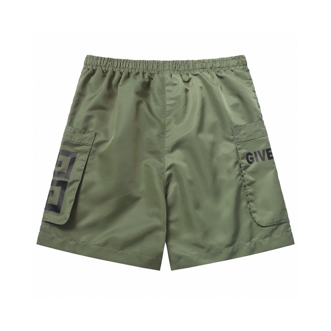 2024定番人気 ジバンシー パンツ レディース激安通販 ショットパンツ ズボン 夏 メンズ ファッション グリーン_2
