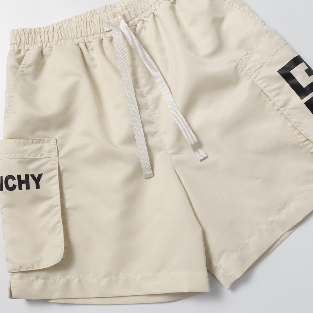 HOT 2024夏の定番 ジバンシー ショートパンツスーパーコピー ショットパンツ ズボン 人気品 シンプル 杏色_4