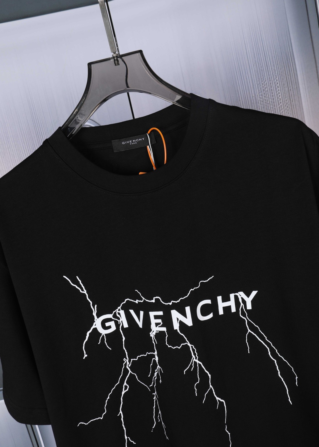 超レア激得 ジバンシーのロゴスーパーコピー ファッション Tシャツ トップス 純綿 半袖 柔らかい 2色可選_4
