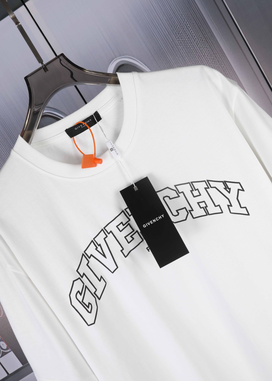 高級感に溢れ ジバンシィtシャツコピー 日常服 トップス 純綿 シンプル プリント 半袖 人気新作 2色可選 ホワイト_5