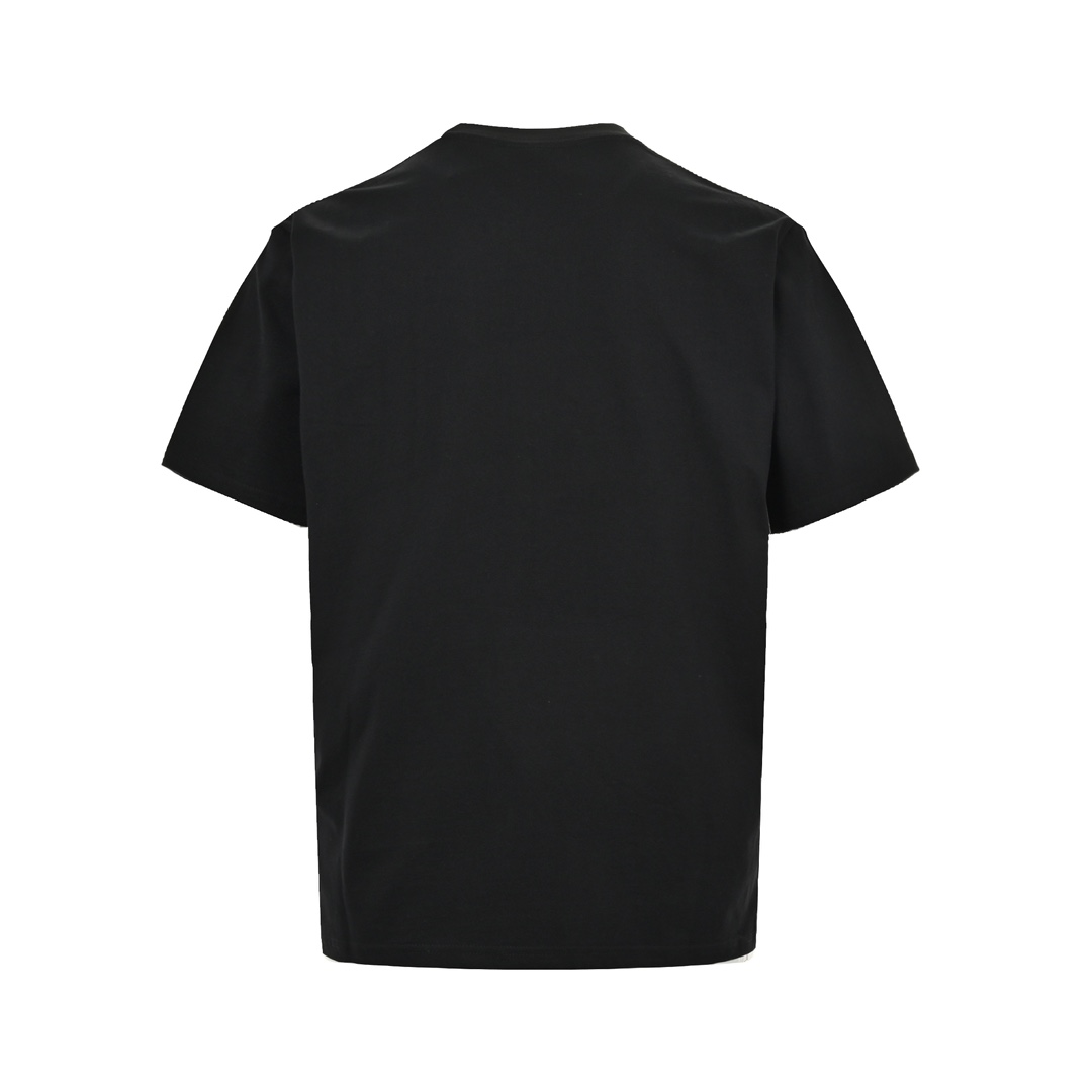 バレンシアガ BALENCIAGA限定 コピー 半袖 Tシャツ コットン ブラック 柔らかい 花柄_3