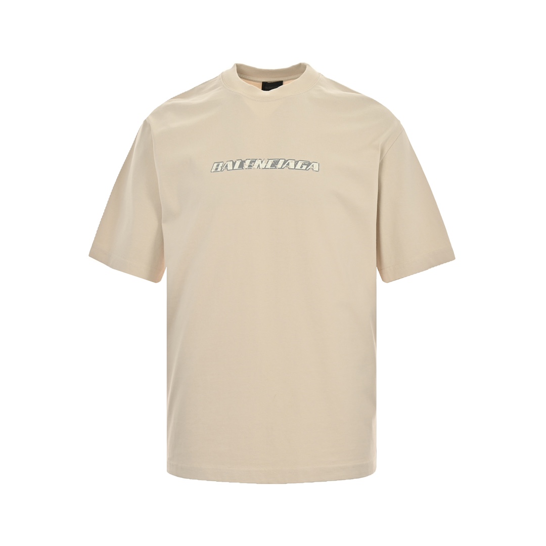 バレンシアガ n級品 コピー 半袖 Tシャツ コットン カーキ 柔らかい 花柄_1