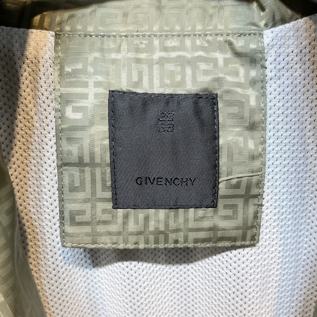ジバンシー アウター偽物 ジャケット トップス 軽量 ハイネック 防風 刺繍ロゴ 人気定番 シンプル 杏色_6