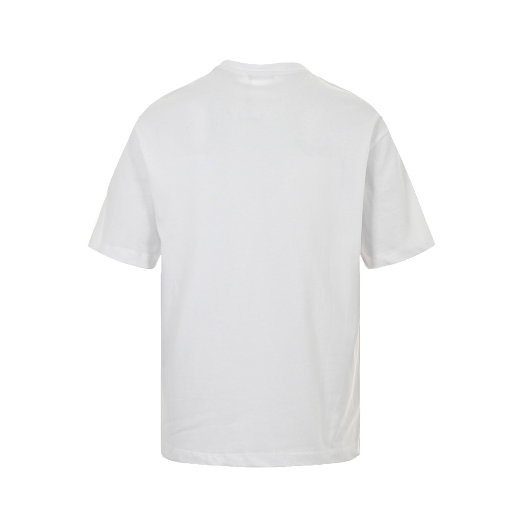 バレンシアガ 定番人気物 コピー 半袖 Tシャツ コットン ホワイト 柔らかい 花柄_3