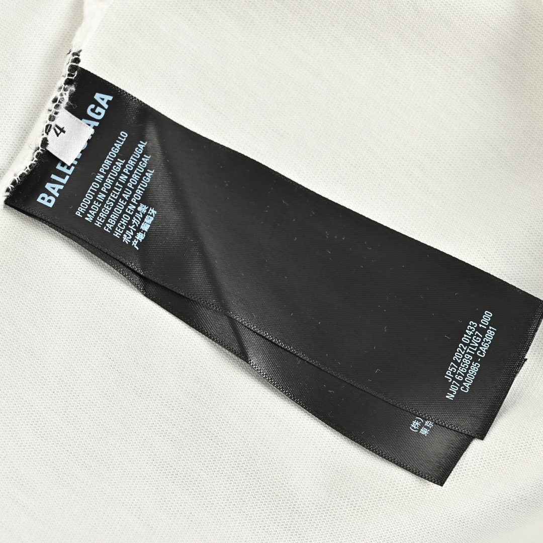 バレンシアガ BALENCIAGA限定 コピー 半袖 Tシャツ コットン ホワイト 柔らかい 花柄_7